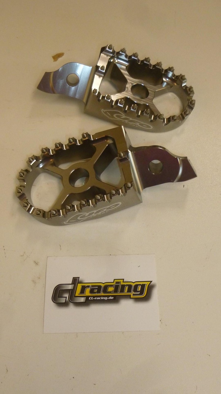 Footrest Bracket Pegs Fits Suzuki Rmz 250 08-09 450 05-07 Gray