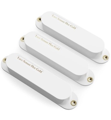 Lace Sensor Hot Gold Pickup Set with Hot Bridge, White, 21153-01