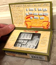 2003 NOS New Magnetic Poetry Kit - My Friend Edition