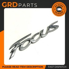 GENUINE FORD FOCUS MK3 2012-2018 BOOT REAR BADGE LOGO EMBLEM CHROME USED