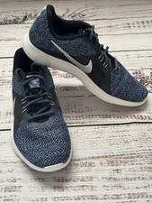 Nike Flex Experience TR8 Women's Running Shoes Sneakers Black Blue US 5.5 New