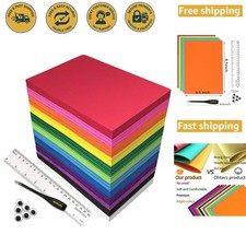 84-Pack EVA Foam Craft Sheets - Perfect for DIY Handcraft Projects, 8.5x5.5