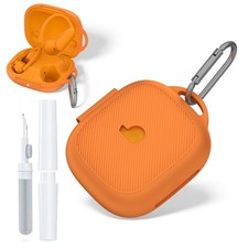 Nimuw Soft Silicone Case Cover for Beats Powerbeats Pro 2, Orange