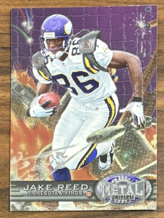 1997 Skybox Metal Universe - Jake Reed #109