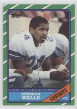 1986 Topps Everson Walls #135 2k3