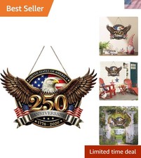 American 4Th of July Wreath 250Th Anniversary Wreaths for Front Door Patriotic E