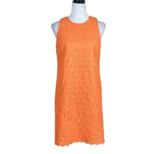 W By WORTH Mimosa Circle Lace Scallop Hem Sleeveless Dress, Size 4, NWT