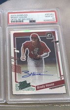 2023 Panini Donruss Optic Brady House #RPS-BH Prizm Auto PSA 10 Nationals