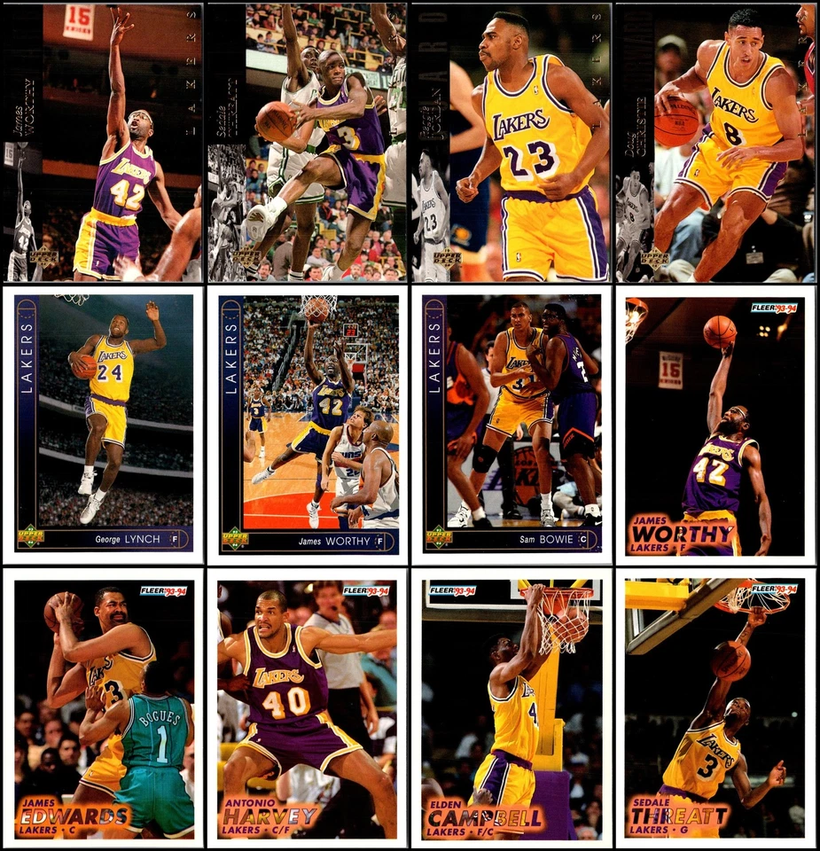 Lote de tarjetas 1993 Los Angeles Lakers (73) - AÑADE ALGO DE MAGIA A TU COLECCIÓN - O... Foto 4 de 4