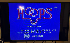 3 Game Lot Double Dribble, Roundball + Hoops Nintendo Nes Complete CIB tested