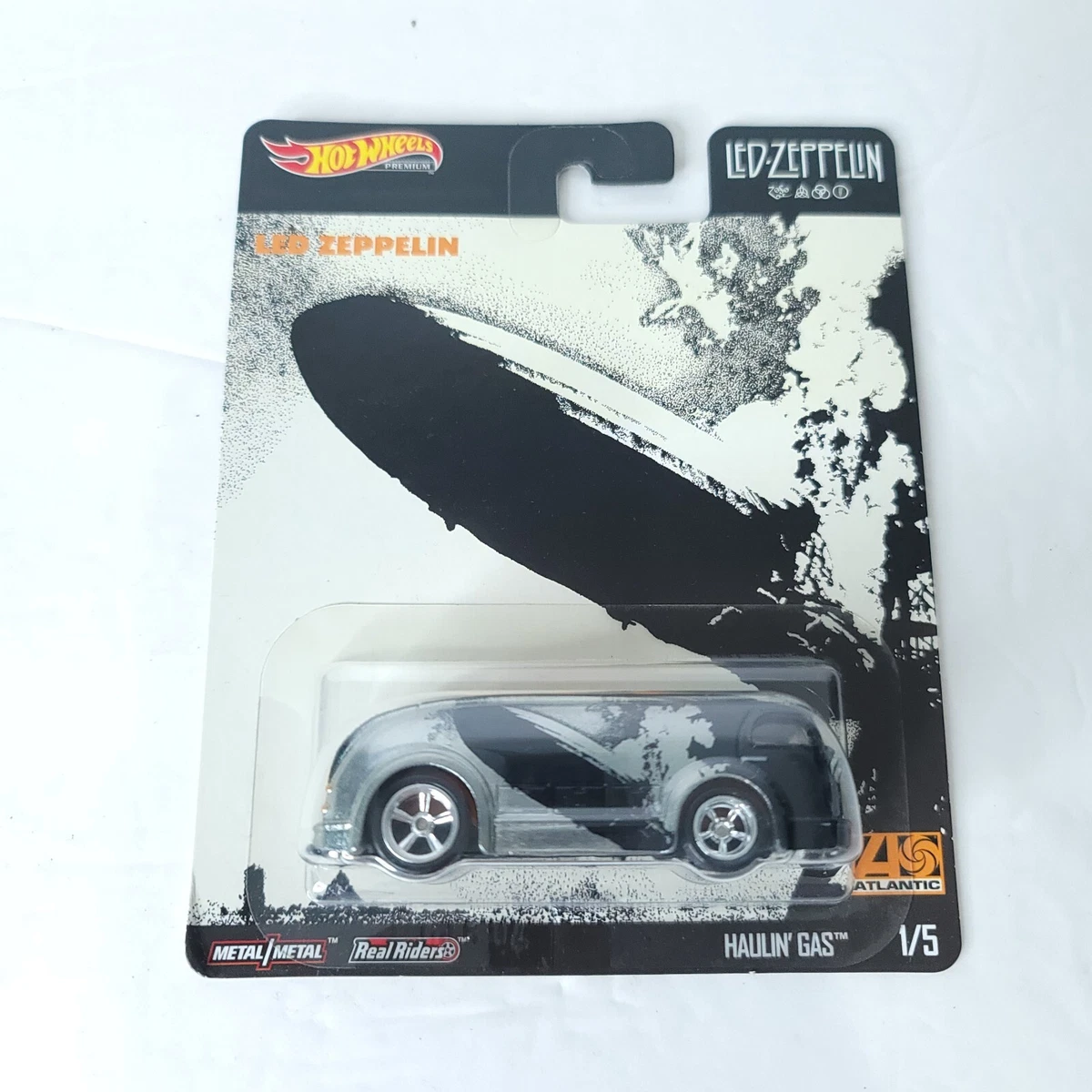 Hot Wheels Led Zepplin Haulin Gas Metal Real Riders Atlantic 2019