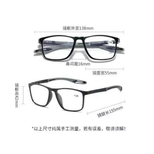 Photochromic Reading Glasses For Men Square Outdoor Sunglasses -1.00 -4.00 - Picture 5 of 17