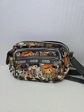 LeSportSAC Tokodoki Women's Sholder Strap Bag Purse Satchel Multicolor RARE EUC
