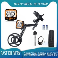 LCD Metal Detector w/4 Modes - Pinpoint,Memory  DISC for Coins/Jewelry