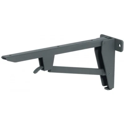 Hebgo Klappkonsole Klappträger grau Schwerlastkonsole klappbar 150 kg Konsole - Bild 1 von 4