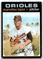 1971 Topps #137 Marcelino Lopez Baltimore Orioles