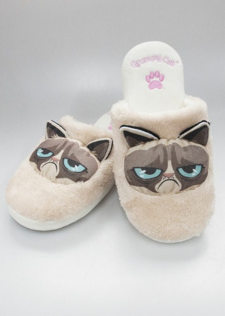 grumpy cat slippers