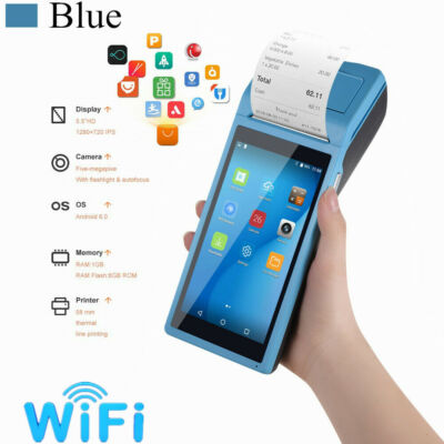 Handheld PDA Printer Smart POS Terminal Wireless Receipt Printer Android US O1L9