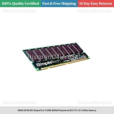 90000-20758-003 SimpleTech 512MB SDRAM Registered ECC PC-133 133Mhz Memory