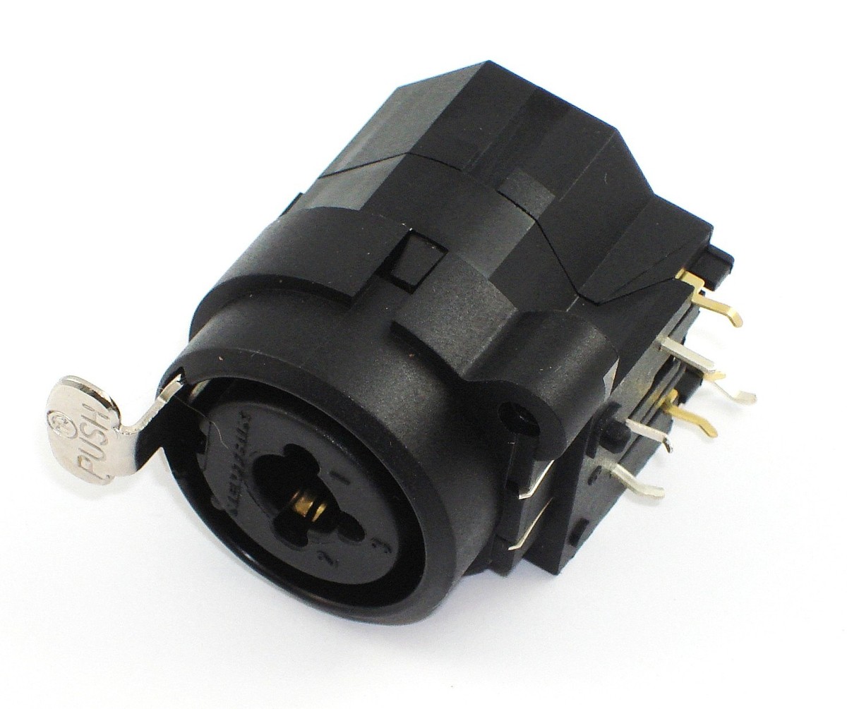 Neutrik NCJ6FI-H-0, COMBO Cannon XLR E Presa Jack, Circuito Stampato, No Blocco - Foto 6