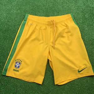 yellow nike soccer shorts
