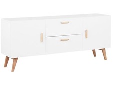2 Drawer Sideboard White MEET II