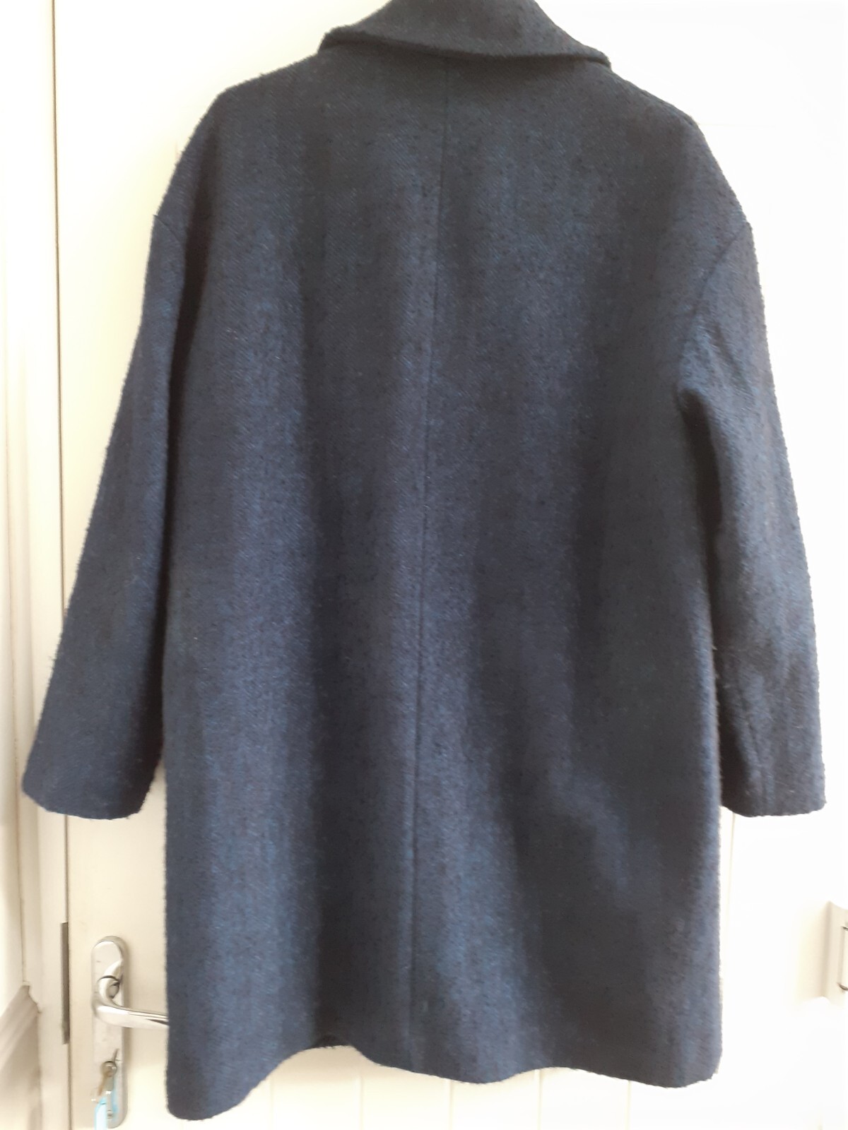 BEAUTIFUL SEASALT 'TRENWHEAL' COAT, NAVY, SIZE 16. EXC. CON. HARDLY