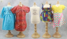 A Dress Form fits Ameircan girl 18'' doll clothes display mode