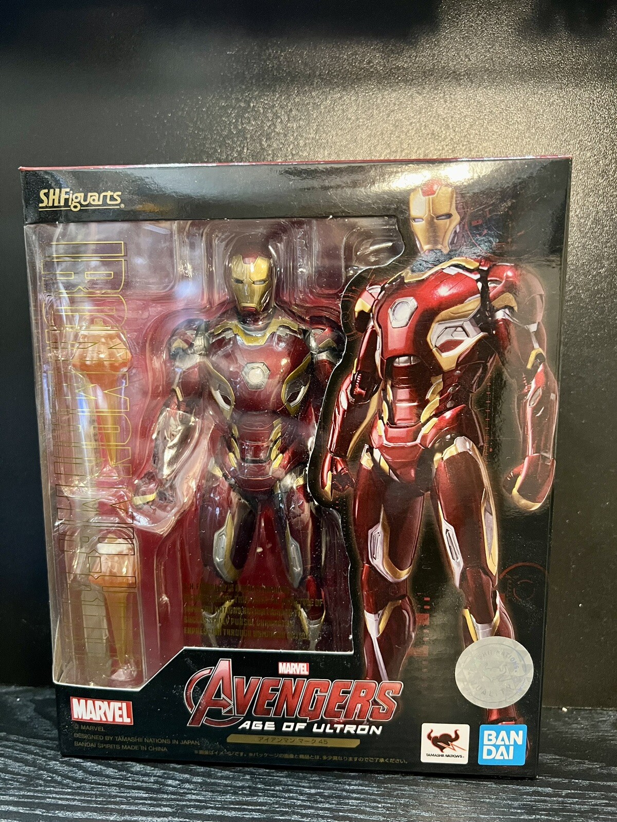 Bandai S.H Figuarts Iron Man Mark 45 Action Figure Marvel Age of Ultron