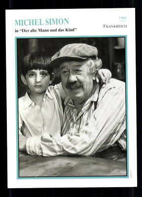 Michael Simon STARPORTRAITKARTE - 80er Jahre TOP  + G 21924