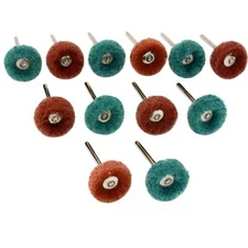 Satin Finish Buffs for Polishing Jewelry  Jewelers Repair Tools 12Pcs