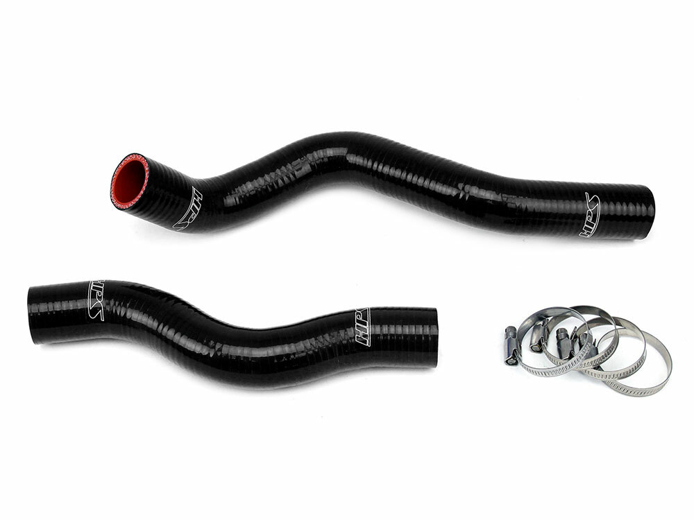 HPS Silicone Radiator Hose Kit for Honda 06-11 Civic R18 R16 BLACK 07 ...