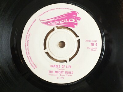 The Moody Blues   Candle Of Life / Question  7''  Vinyl  vg+