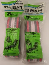 Arden Paradise Re-Web Kit 2-3/16" x 39' Red White & Gray  x  2 Unopened