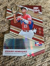 Jodainy Henriquez 2020 Elite Extra Edition Prime Numbers Die-Cut 49/55 DPL 