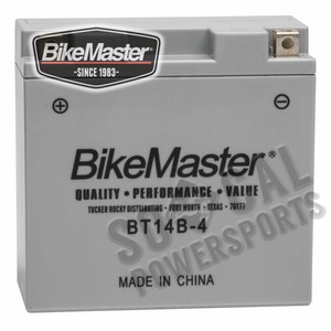 Bikemaster Maintenance Free Battery Yamaha V Star 1100 Custom 1999 2010 Ebay