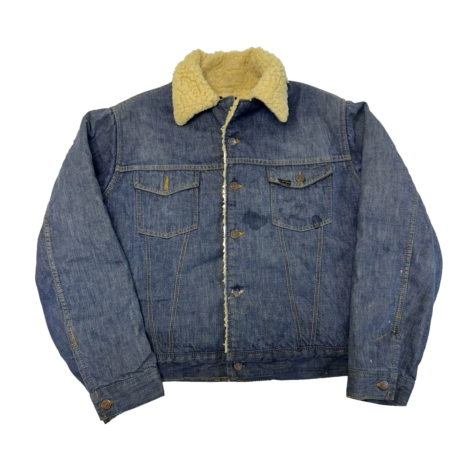 Abrigos y chaquetas informales de mezclilla vintage para hombre