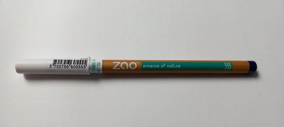Crayon multi-usages sourcils, yeux, lèvres Bio "ZAO" N°555 bleu 1,1 g neuf - Photo 1/1
