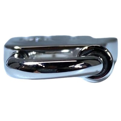 Hermes ANNEE DE LA MAIN 2002 Cadena Lock Charm Silver with After