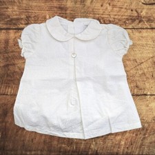 Amaia 6 Months Old Girls Top Madrid Spain Beautiful Condition Christening white
