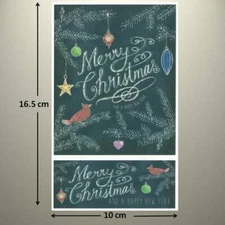 Mrs Grossman's Sticker - CHALK TALK - MERRY CHRISTMAS - up to 20% OFF!!!