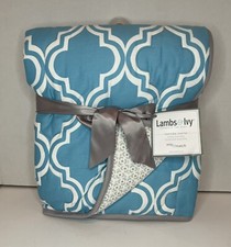 Lambs  Ivy Products For Baby Ryan Collection Reversible Coverlet