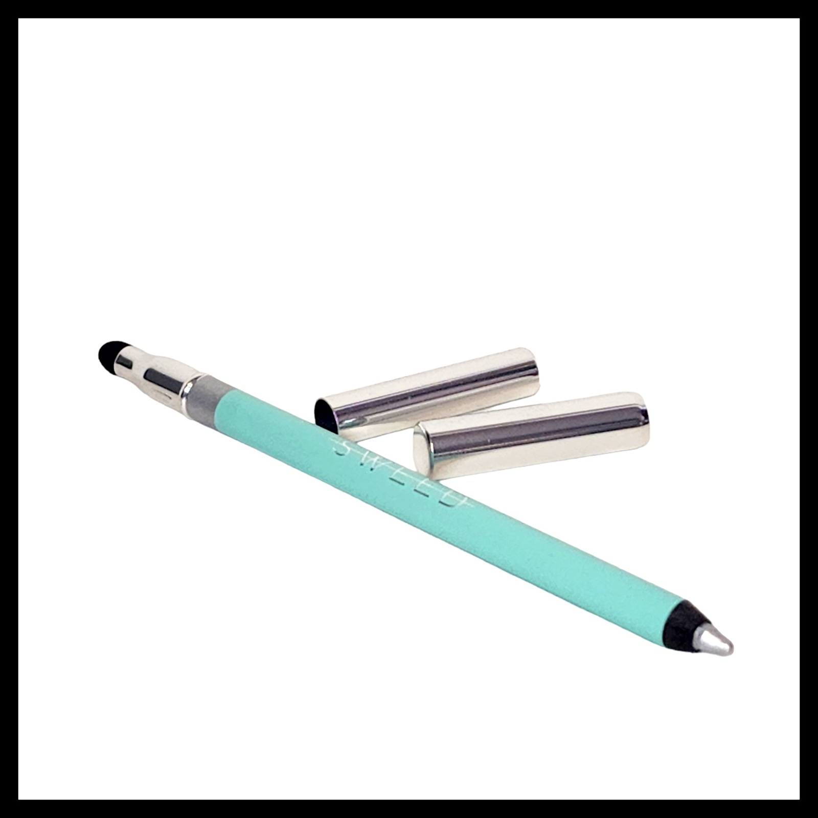 Блестящая атласная подводка для глаз Euphoria Серебристого цвета, Новый Полноразмерный