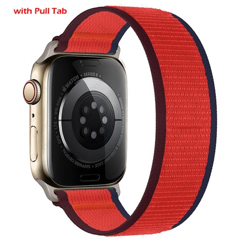 Correa deportiva de nailon Trail Loop para Apple Watch 10 9 8 7 SE Ultra 2 42/44/45/46/49 mm - Imagen 27 de 34