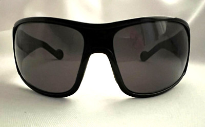 Authentic MONCLER ML0138-P 01A Black Men's Sunglasses - 135 MM - NEW (9-4)