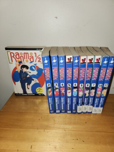Ranma 1/2 Rumiko Takahashi Vol  Lot of 11 English Paperback Viz Media - Picture 1 of 11