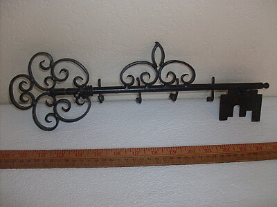 Iron Key Holder SPAIN Decorative VINTAGE 15