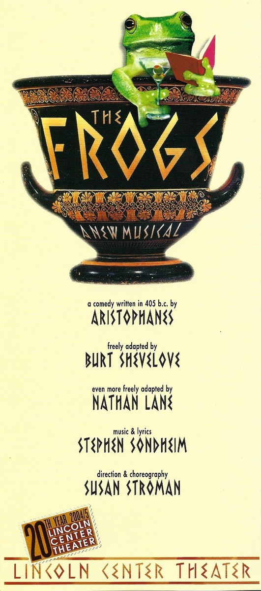 舞台FROGS Stephen Sondheim 