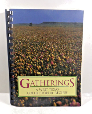 Gatherings West Texas Collection Recipes Caprock Girl Scout Spiral Cookbook 1992