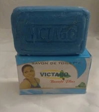  VICTAGO African Beauty Soap Natural Organic Raw Acne Cleanser